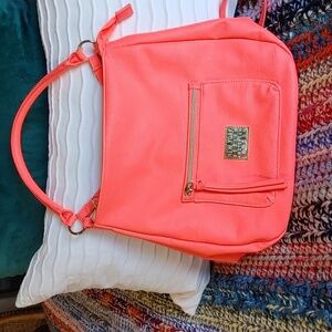 H&M BRIGHT NEON HANDBAG